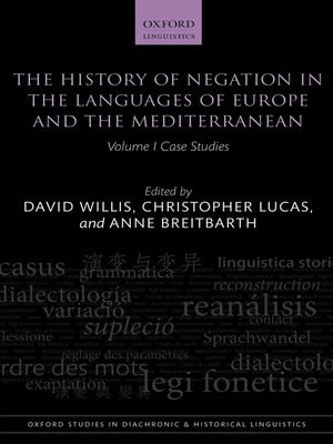 cover image of The History of Negation in the Languages of Europe and the Mediterranean